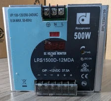 LPS1500D-12MDA AC DC Switching Power Supply DIN-Rail 12V