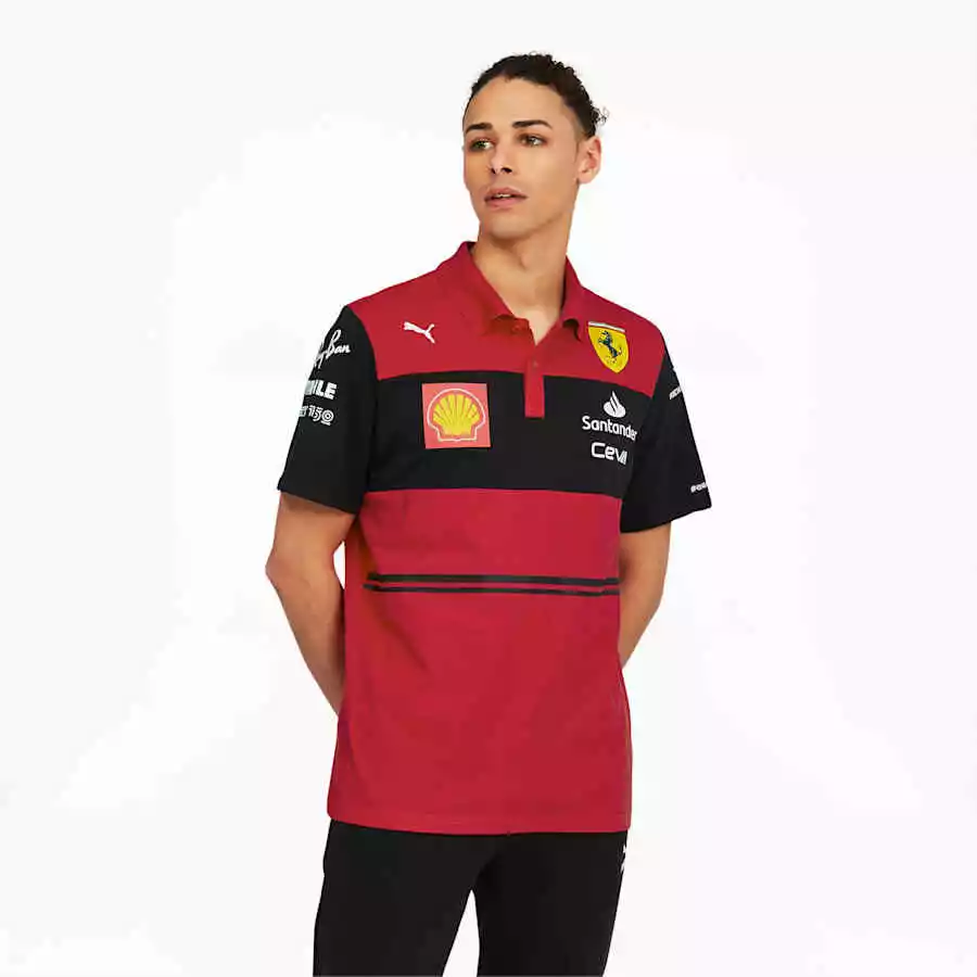 Ferrari team polo shop shirt