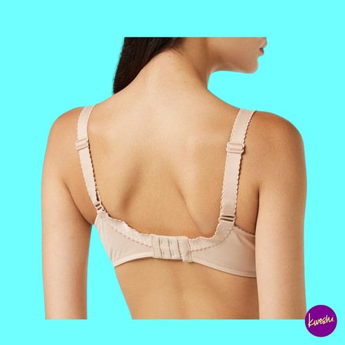 TRIUMPH Women's Delicate Doreen Bra, Non Wired, Smooth Skin, Beige, UK 44G - Picture 2 of 8