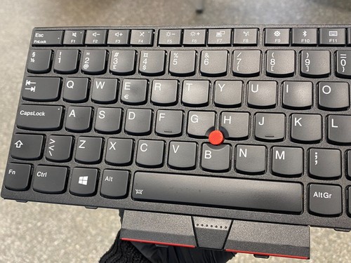Clavier QWERTY rétroéclairé DK pour ordinateur portable Lenovo ThinkPad T480 d'occasion authentique 01HX428 - Photo 4/7