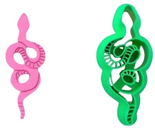 Polymer Clay Snake Cutter  (4 sizes available)