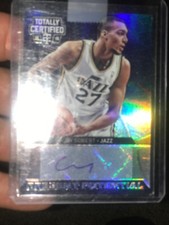 Rudy Gobert 2014 Totally Certified Present Potential Autograph /25 Auto T-Wolves