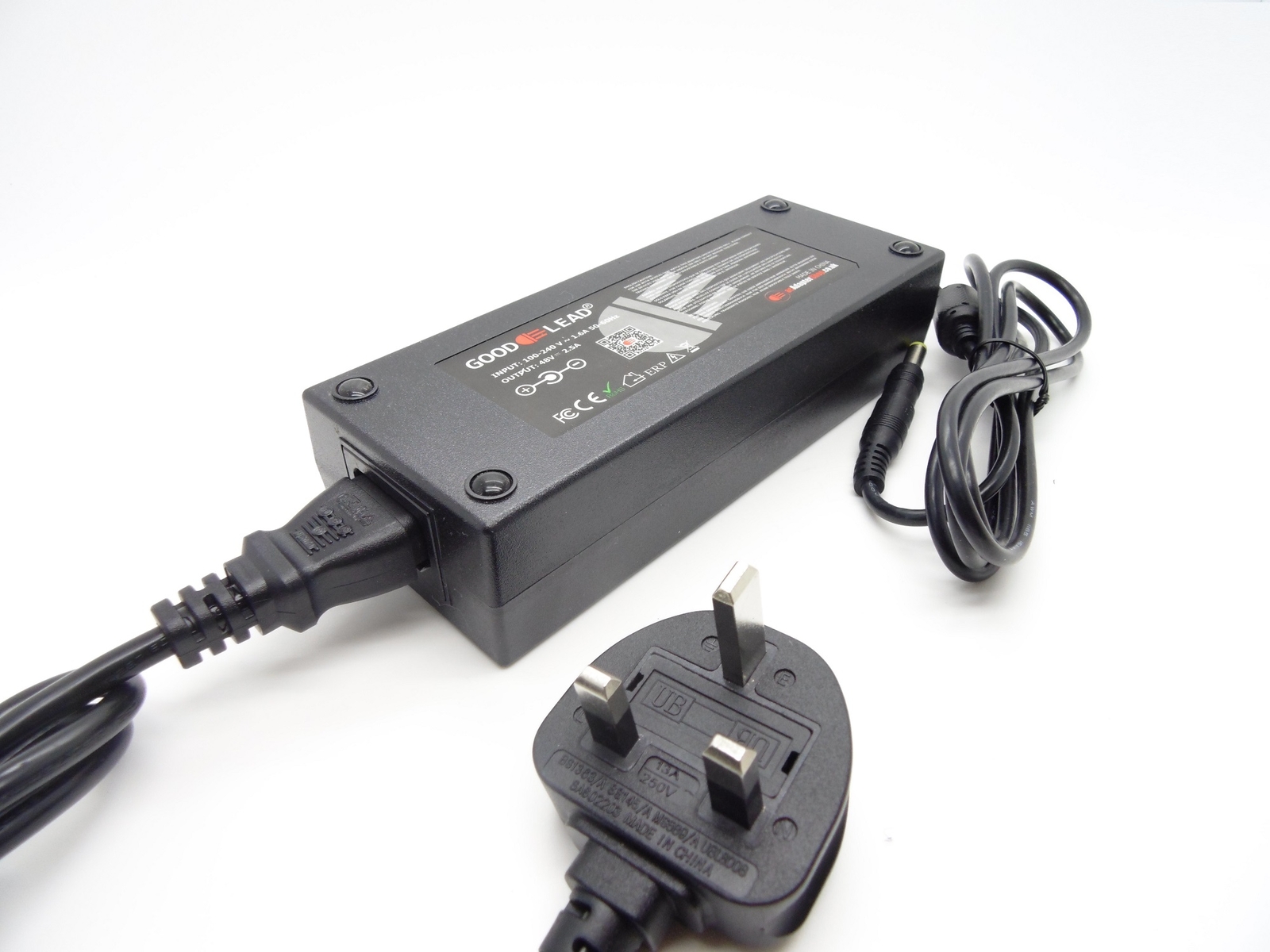 48V 1.45A AC Adapter Power Supply 4 NETGEAR ProSafe FS108P 8 Port 
