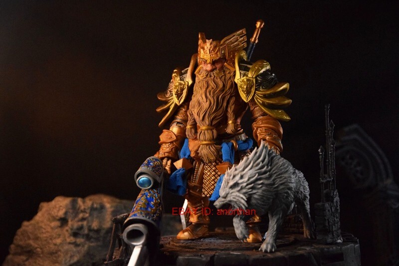 Custom WOW Dwarf Hunter Grand Marshal 1/12 Collectible Action