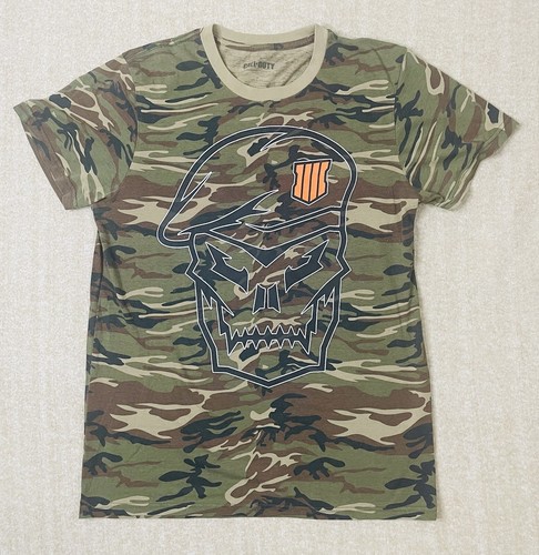 2018 Call Of Duty Black Ops 3 Camouflage T Shirt Size Medium