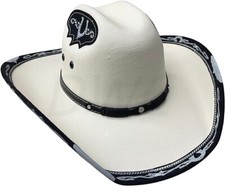 Mexican Vaquero Cowboy Western Hat Tejana Sombrero Texana Sinaloa Cream Color L
