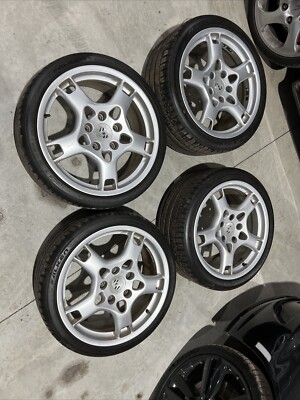 Porsche Boxster 987 19” Alloy Wheels And Tyres Lobster Claw | eBay UK