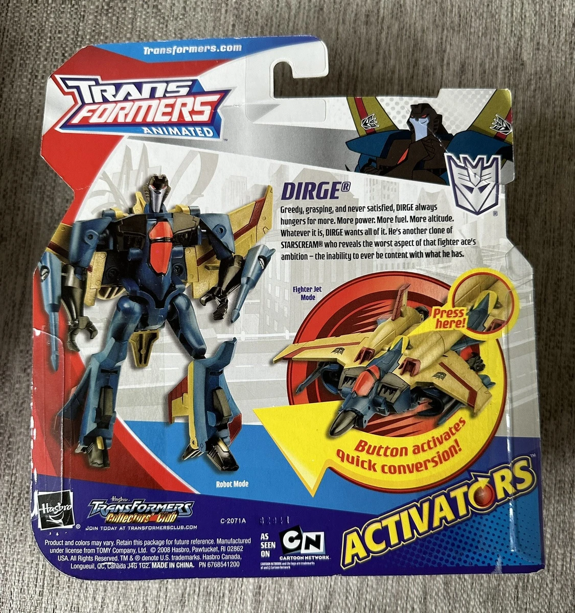 Transformers on sale animated dirge
