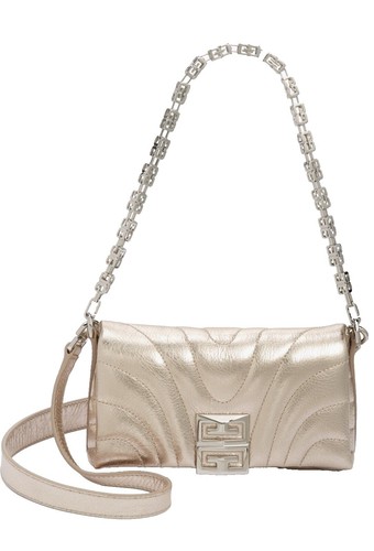 Givenchy Women Bag Extremely 4G Logo Y2K One Shoulder Nylon Black 