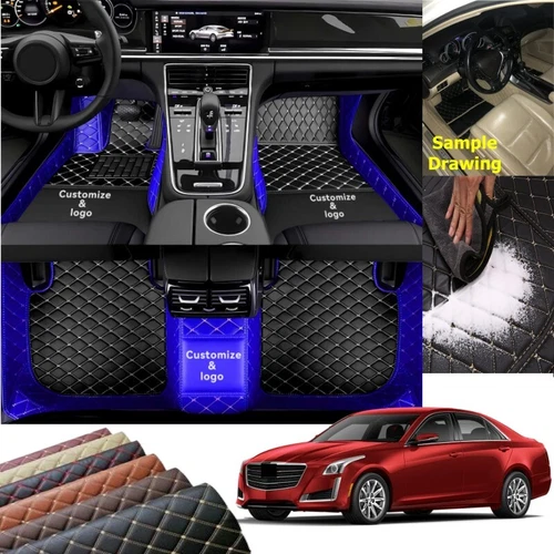 For Acura Car Mats ILX MDX NSX RDX RL TL TLX TSX ZDX Custom Carpets Waterproof - Imagen 11 de 41