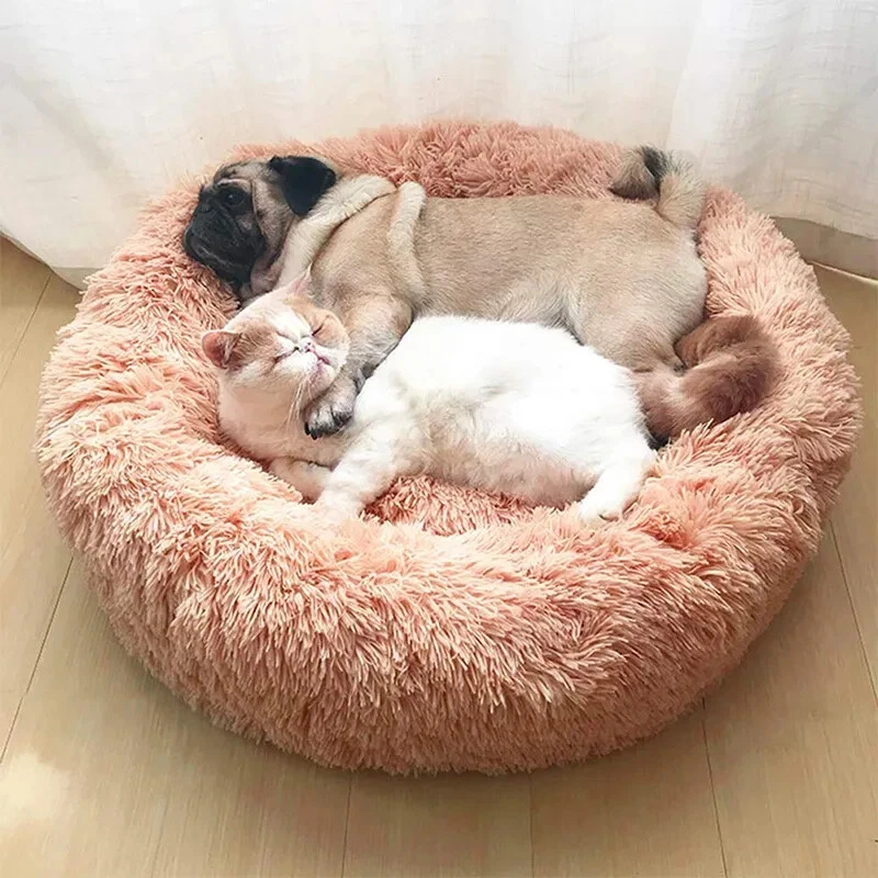 Dog Bed Doughnut shaped Bed for Pets