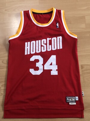 Houston Rockets Hakeem Olajuwon Adidas NBA Basketball Trikot S M Jersey
