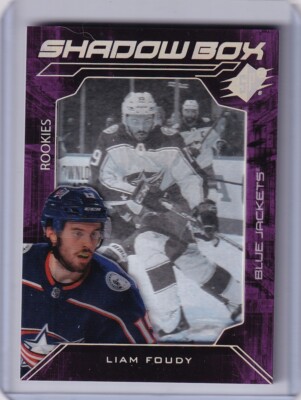 2020-21 Upper Deck SPx Liam Foudy Shadow Box Rookies