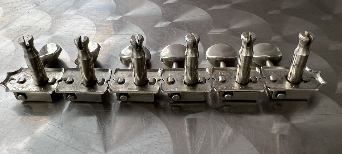 クルーソン ダブルライン PATENT NO D 169400 Tuning Pegs Kluson Vintage Double line Left Handed '60S