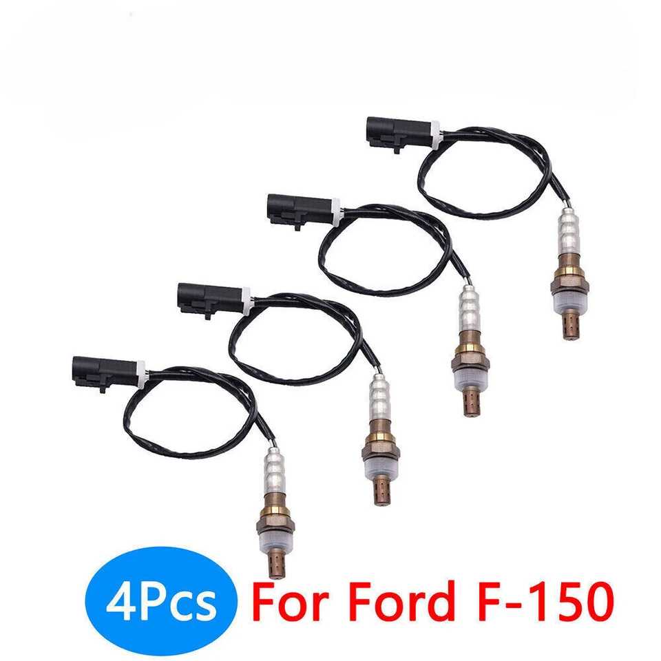 Juego de 4 sensores de oxígeno O2 ascendente + descendente para camioneta Ford F150 97-08 4,2 L 4,6 L 5,4 L Foto 3 de 4