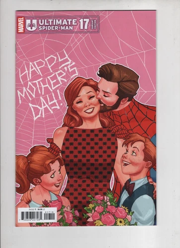ULTIMATE SPIDER-MAN #17 MARVEL COMICS 1:25 PETE WOODS MOTHERS DAY VARIANT COVER