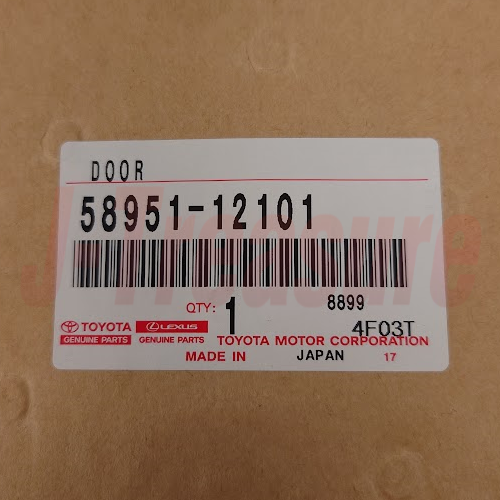 TOYOTA LEVIN TRUENO AE86 Genuine Console Compartment Door Panel