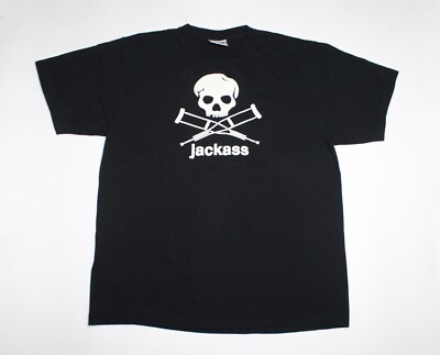 Jackass The Movie Shirt Double Sided Men's Tee Extra Large | eBay