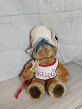 VTG Eden Toys 1981 Paddington Bear Lifeguard Plush 10" Original Paddington Bear