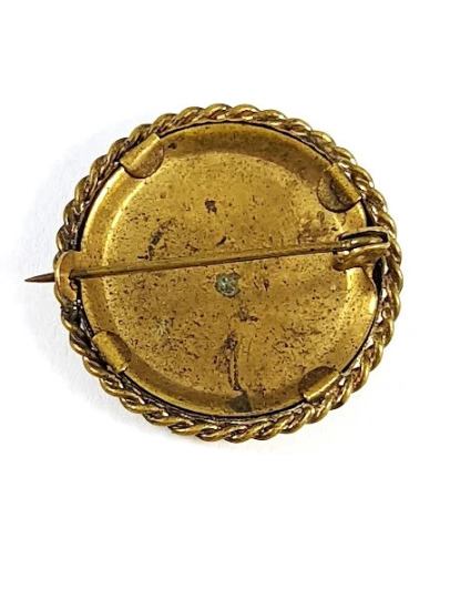 Civil War Era Memorial Pin, 1800's, Vintage Jewel… - image 2