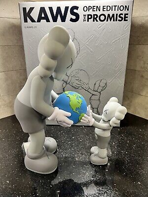 KAWS ''The Promise'' Vinyl Figure Grey *Will Ship A Brand KAWS ''The Promise'' Vinyl Figure Grey *Will Ship A Brand