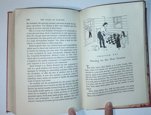 The Story Of Nursing by Bertha S Dodge 1954 Vintage First Edition Hardback - Picture 20 of 22