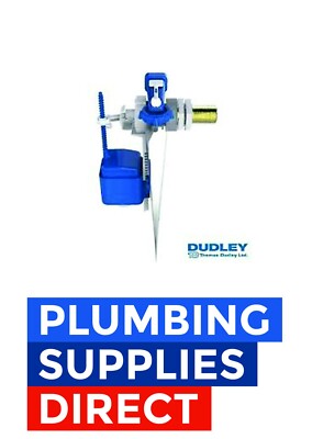 * Thomas Dudley Hydroflo Messing Heck Seite Einstieg Schwimmerventil 324298 Verzögerungsfüllung