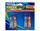 Epoxy Resin Glue Adhesive Kit - 2 Pack Repair Metal Ceramic Rubber Glass UK SALE