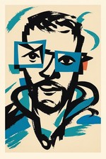    Modern Art Portrait Print - 16x24  - Hi-Res   New Design