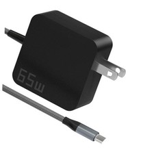 65W USB C Laptop Charger Fast Charging USB-C Power Adapter Compatible with