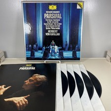 Richard Wagner Parsifal Herbert von Karajan DG 2741 002 5LP Box Set - Near Mint