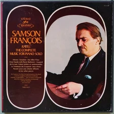 Samson Francois Ravel Complete Music for Piano Solo 3LP Box Set LP Vinyl Record
