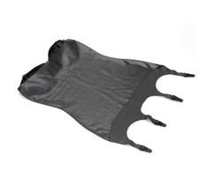 Womens Black Strapless Latex Rubber Corset Bodie Garter With Suspender Clips