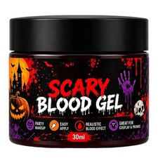 Fake Blood Scab Coagulated Blood Gel Washable, Realistic Scar Blood Halloween