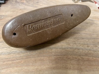 Old Factory Remington  Honeycomb Shotgun Recoil Pad Wood Stock