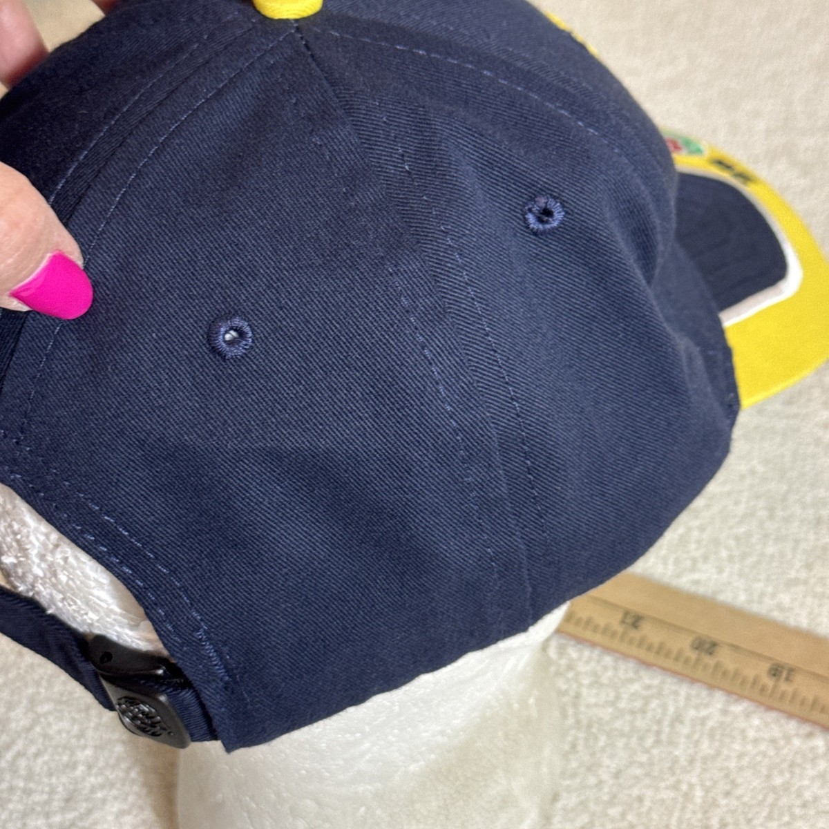 キャップ 2004 RoseBowl University of Michigan CAP Vintage-University Of Michigan-Rose Bowl 2004 Adjustable Hat