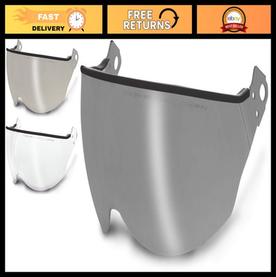 V2 Smoked Polycarbonate Visor - Multi-Color, Durable, Lightweight, UV Protection