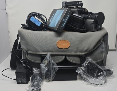 Zenith VM6300 Camcorder Bundle Charger Case Cords Accesories Extra Battery READ