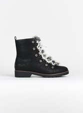 Evans WIDE FIT Faux Fur Hiker Boot