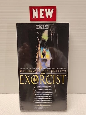 The Exorcist 3 (VHS, 1990) NEW AND FACTORY SEALED WITH WATERMARK...1ST RELEASE - Image 1 of 4