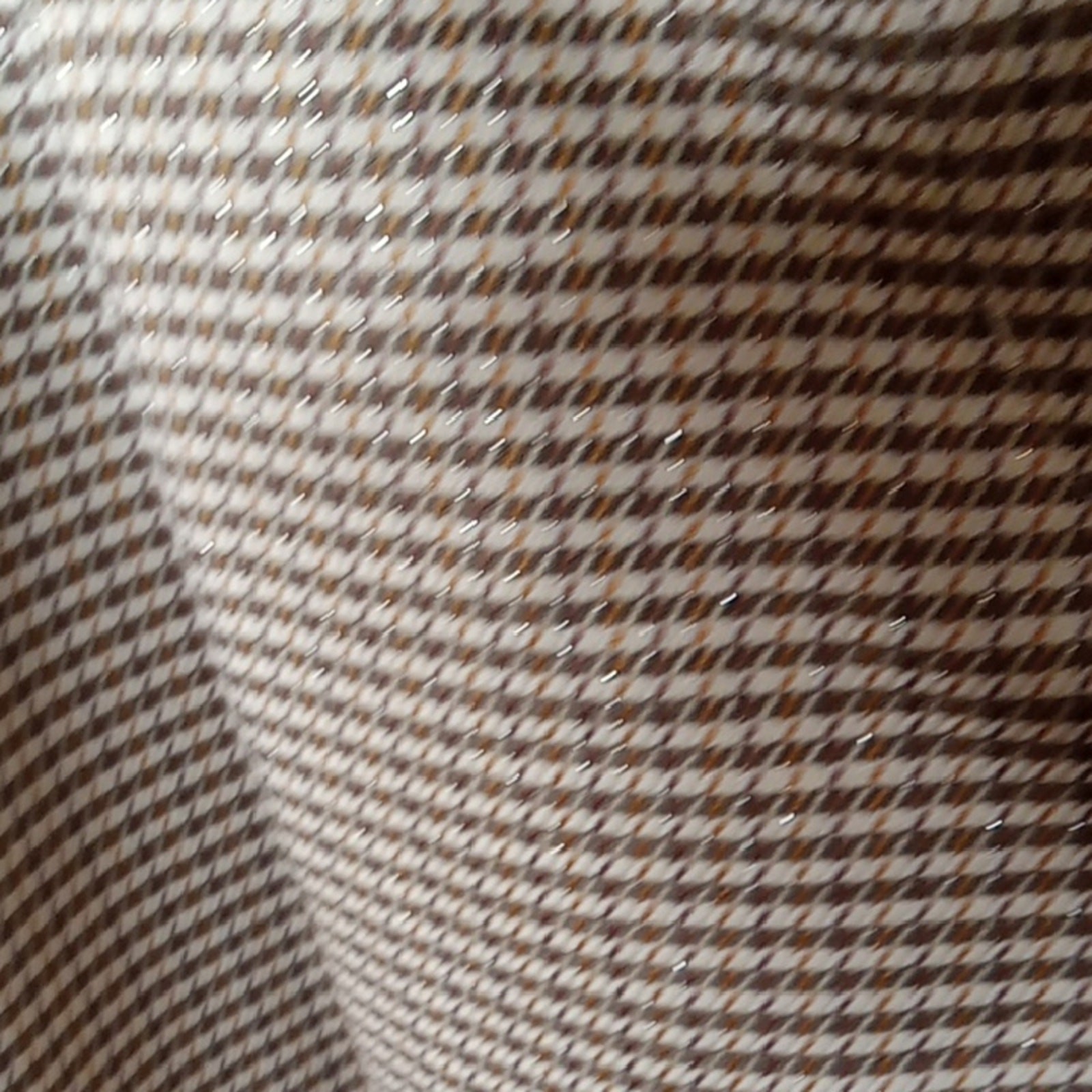 NWT Nine West Women's Size 16 Herringbone Checkered Tan Trousers. Office, Plus image 4