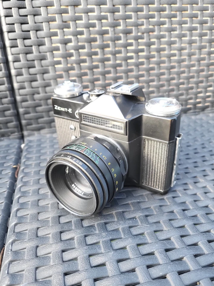 Caméra Zénit - E USSR Plus Lens Auto Rikenon 1:2,8 f =50 mm - Photo 2/4