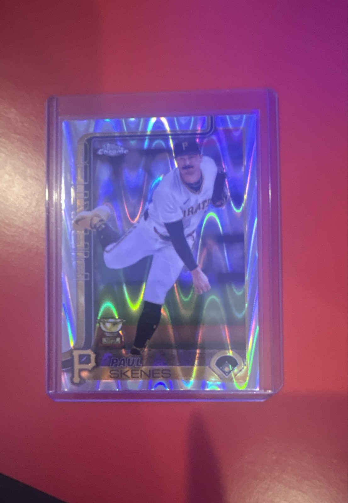 2025 Topps Chrome - Paul Skenes #300 RayWave Refractor