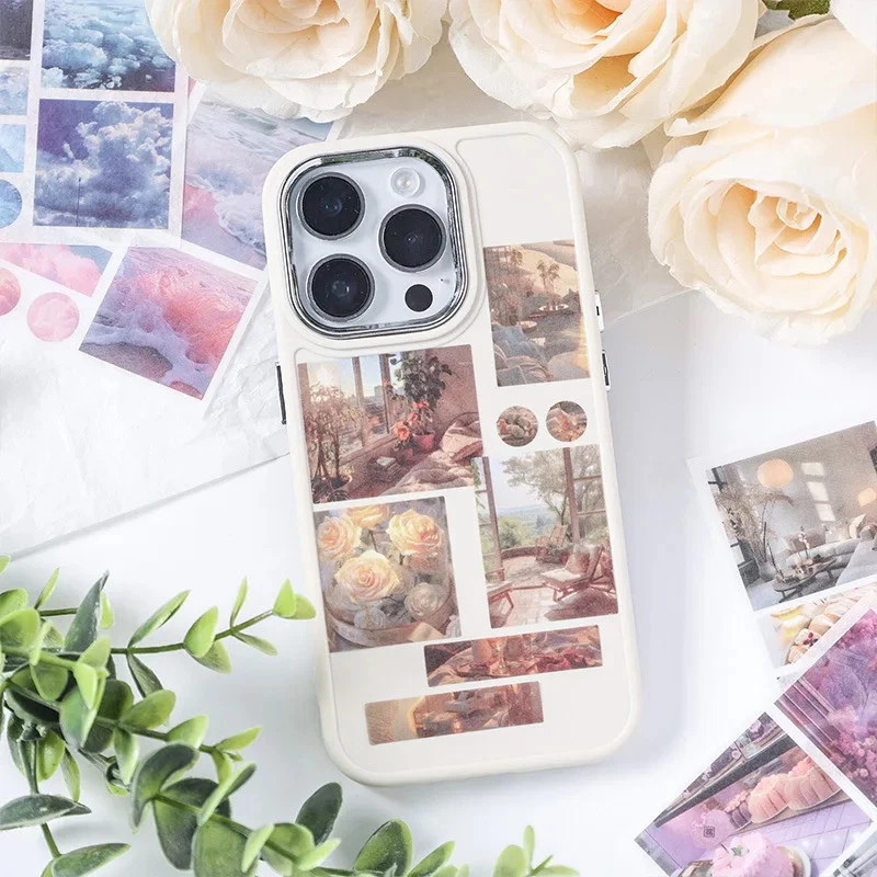 Landschaft Bild Aufkleber Buch Dekorativ Laptop Briefpapier 50 Stück - Bild 4 von 4