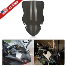 Motorcycle Windscreen Windshield Visor Black FOR CFMOTO 450SR 450SS 2022-2024