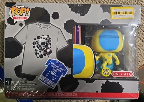Funko Pop! Tees Spider-Man Across The Spider Verse The Spot Pop (Glows) & Tee M