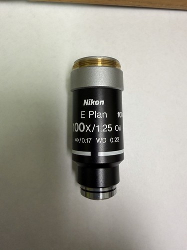 Nikon E Plan 100x / 1.25 Microscope Objective E Series Microscope