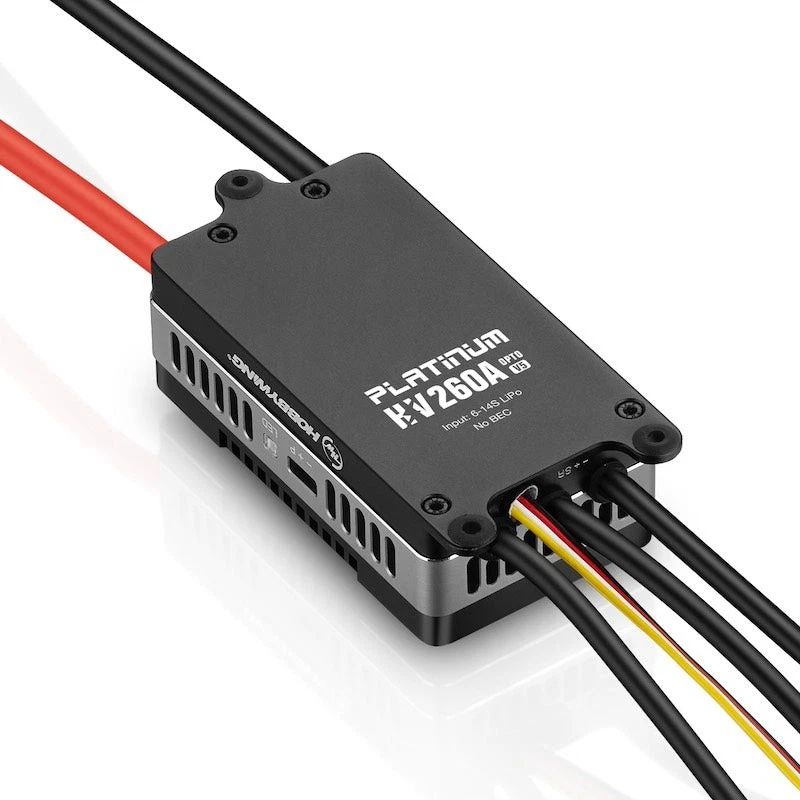 Hobbywing Platinum ESC - 260A SBEC HV (6-14S) [30203100] - Image 2 of 3
