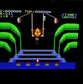 Donkey Kong 3 Nintendo Famicom FC Game Cartridge HVC-DT Tested Japan DDP