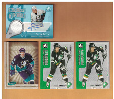 Corey Perry 2005-06 SP Game Used Significant Numbers Jersey Autographed RC 27/61